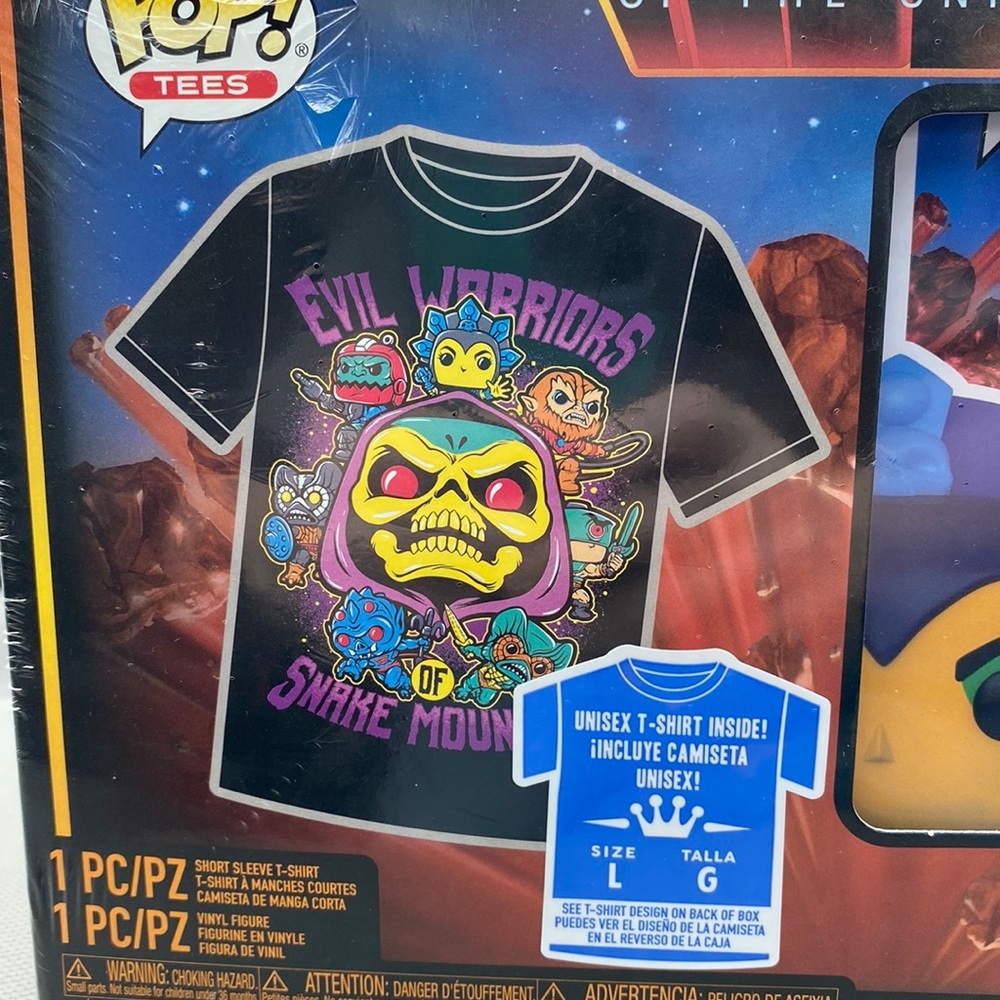 Funko Pop with t-shirt Large - Picture 3 of 5
